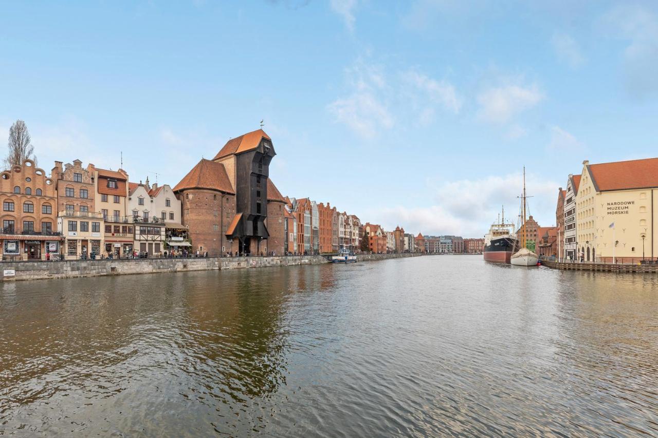 Granaria Deluxe & Riverside By Downtown Apartments Gdansk Dış mekan fotoğraf