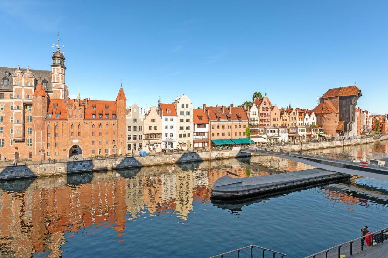 Granaria Deluxe & Riverside By Downtown Apartments Gdansk Dış mekan fotoğraf